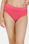 Zivame Anti-Microbial High Rise Full Coverage Tummy Tucker Hipster Panty (Pack of 2) - Multicolor — thumbnail 2